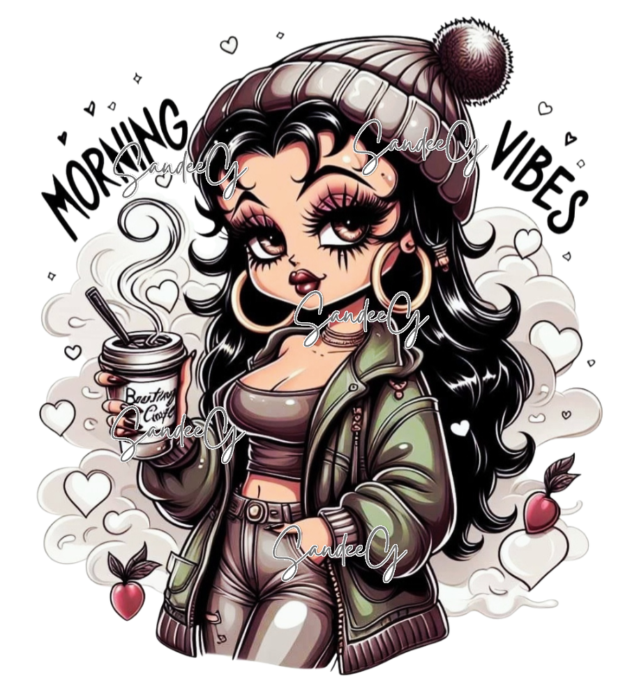 Morning Vibes - UVDTF Decal for cups/hard surfaces sticker