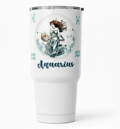 Aquarius - UVDTF Wrap for cups/hard surfaces sticker