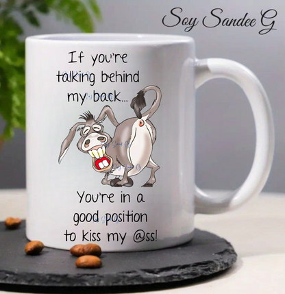 Donkey - UVDTF Decal for cups/hard surfaces sticker