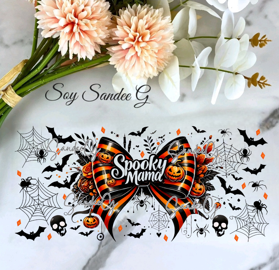 Spooky Mama - UVDTF Wrap for cups/hard surfaces sticker