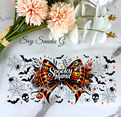 Spooky Mama - UVDTF Wrap for cups/hard surfaces sticker