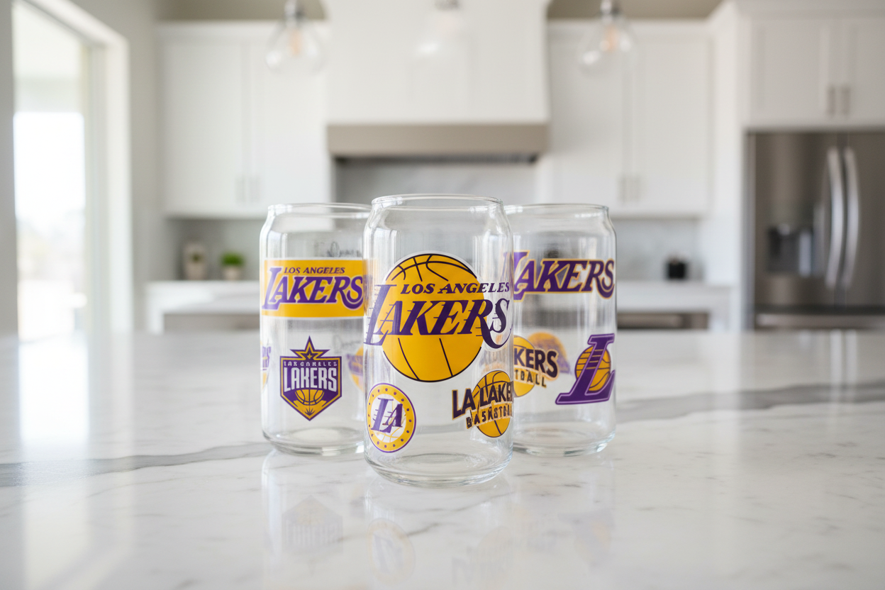 LA Lakers - UVDTF Wrap for cups/hard surfaces sticker