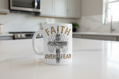 El amor es paciente - Calcomanía UVDTF de Cross