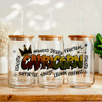Graffiti Capricorn - UVDTF Wrap for cups/hard surfaces sticker