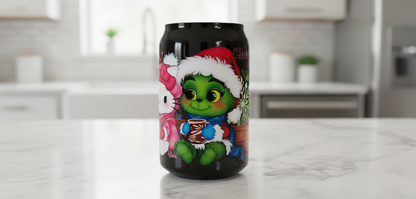 Modo de puntada de Grinch en envoltura UVDTF