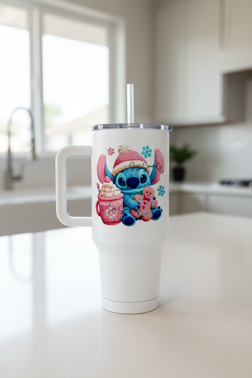Embroidered Stitch - UVDTF Decal for cups/hard surfaces sticker