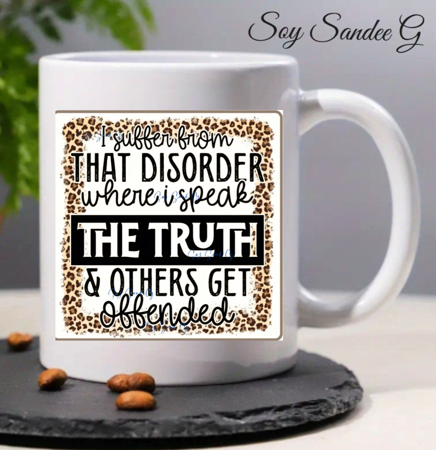 I Suffer from that Disorder - UVDTF Decal for cups/hard surfaces sticker