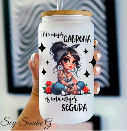 Una Mujer Cabrona - UVDTF Decal for cups/hard surfaces sticker