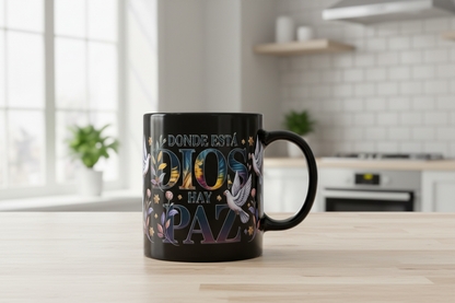 Donde está Dios (Where God Is) - UVDTF Wrap for cups/hard surfaces sticker