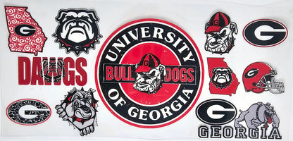 Football - UVDTF Wraps for cups/hard surfaces sticker