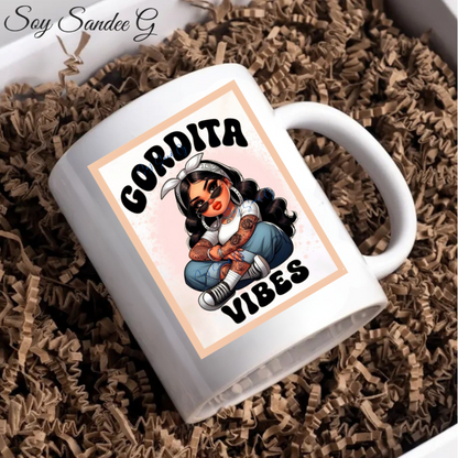 Gordita Vibes - UVDTF Decal for cups/hard surfaces sticker