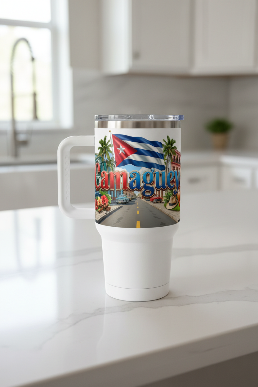 Cuba Camaguey - UVDTF Wrap for cups/hard surfaces sticker