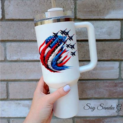 USA Fighter Jets - UVDTF Decal for cups/hard surfaces sticker