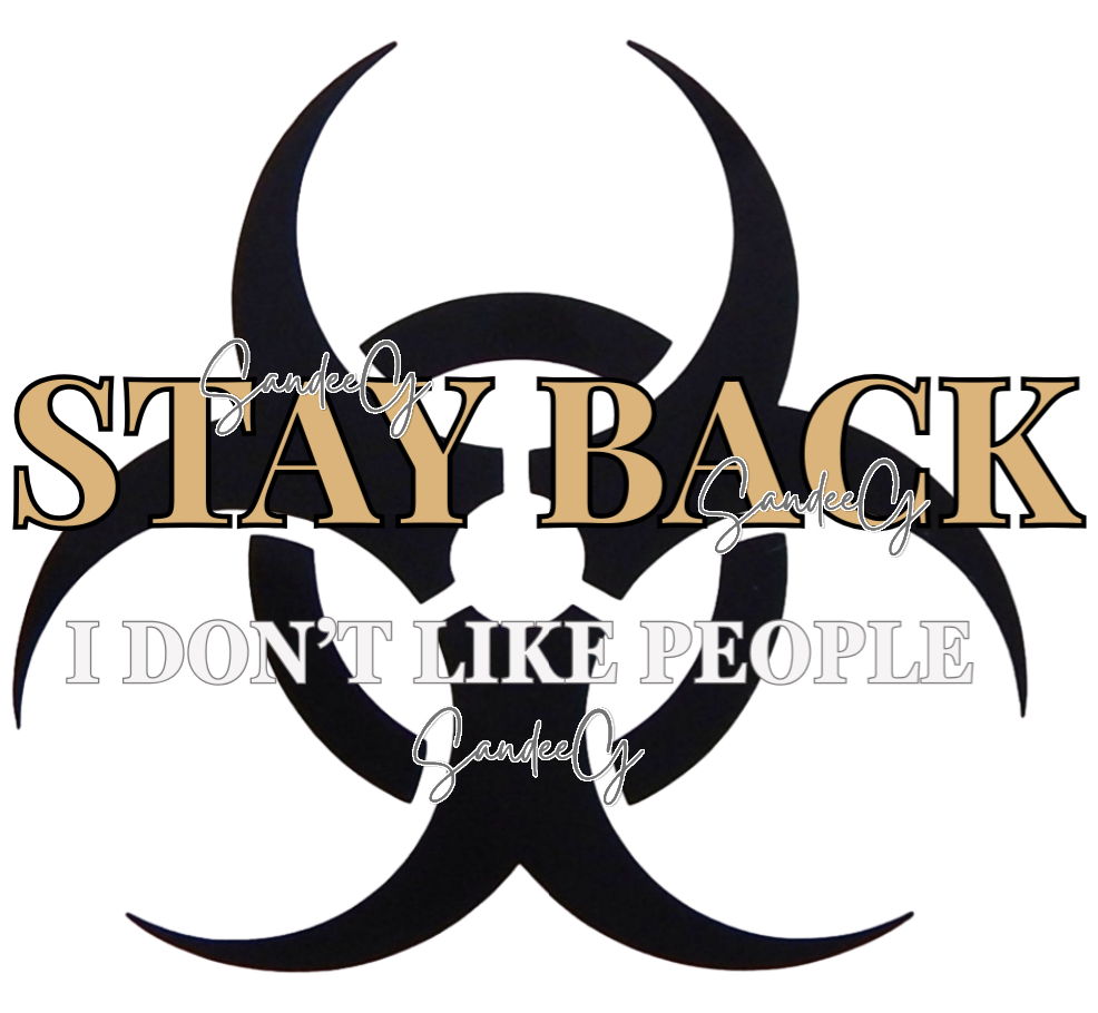 Stay Back - UVDTF Decal for cups/hard surfaces sticker