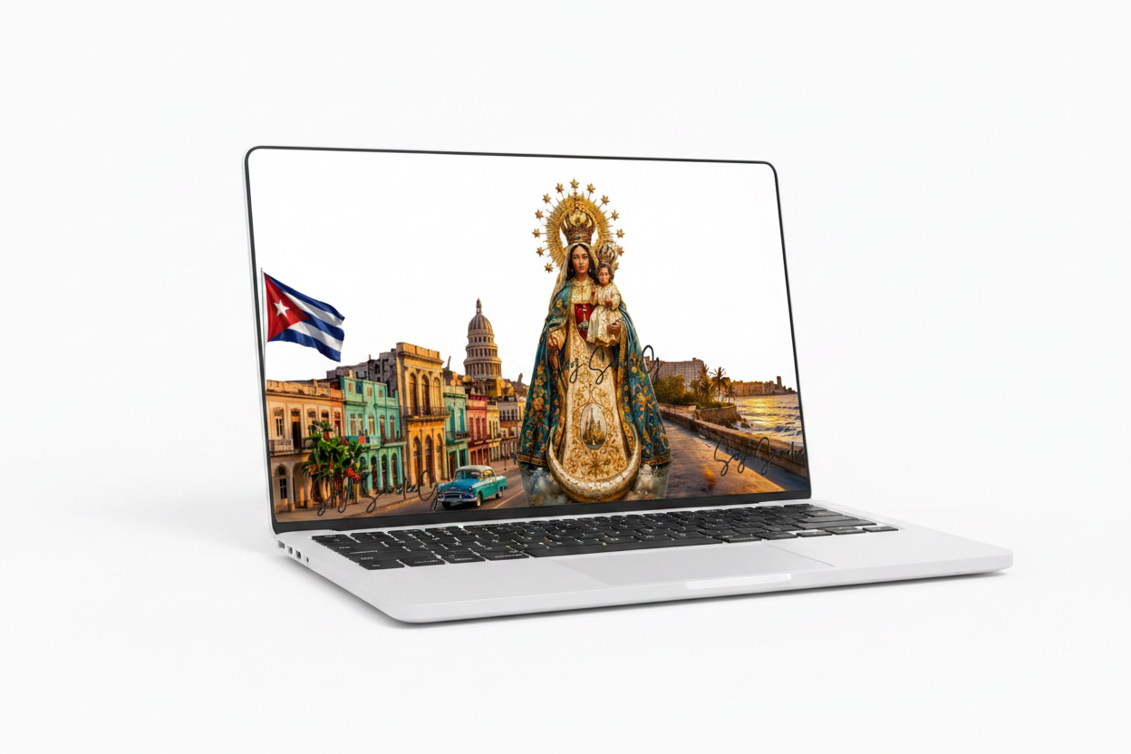 Cuba Caridad - UVDTF Wrap for cups/hard surfaces sticker