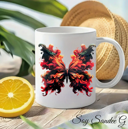 Calcomanía UVDTF Smoke Butterfly n.° 5