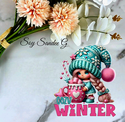 Cozy Winter - UVDTF Decal for cups/hard surfaces sticker