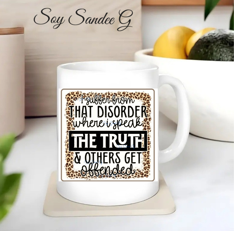 I Suffer from that Disorder - UVDTF Decal for cups/hard surfaces sticker