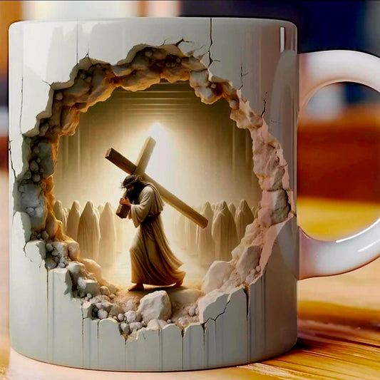 Recuerda No Caminas Solo Cristo - UVDTF Wrap for cups/hard surfaces sticker