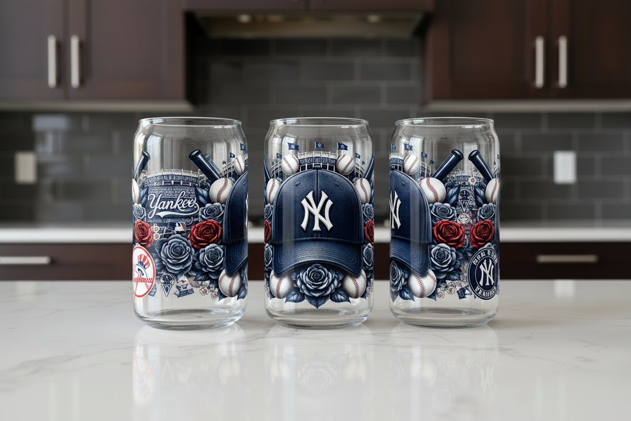 Yankees - UVDTF Wrap for cups/hard surfaces sticker