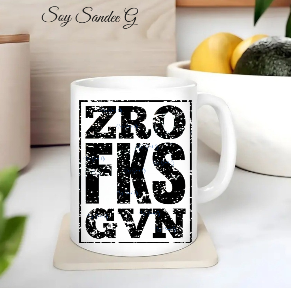 ZRO FKS GVN - UVDTF Decal for cups/hard surfaces