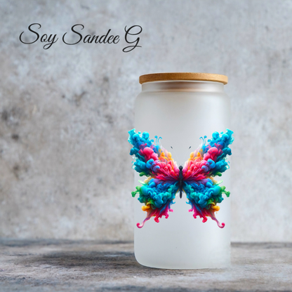 Calcomanía UVDTF Smoke Butterfly n.° 8