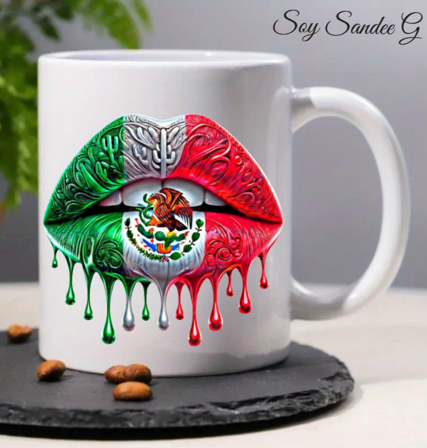 Mexican Lips - UVDTF Decal for cups/hard surfaces