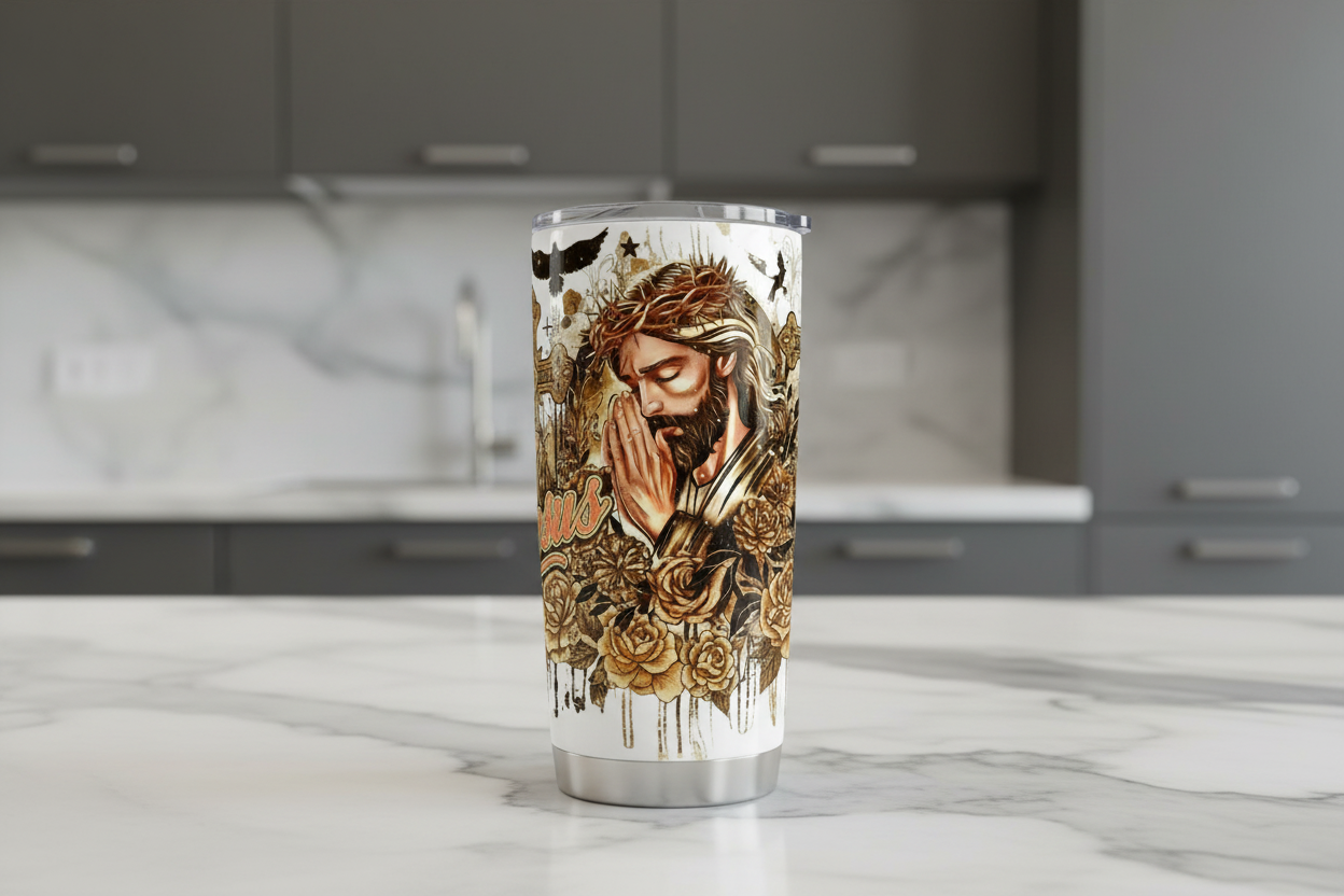 Jesus - UVDTF Decal for cups/hard surfaces sticker