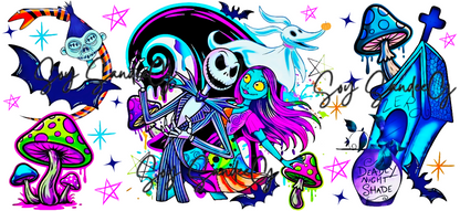Nightmare - UVDTF Wrap for cups/hard surfaces sticker