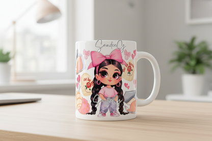 Strawberry Soda Girl - UVDTF Wrap for cups/hard surfaces sticker