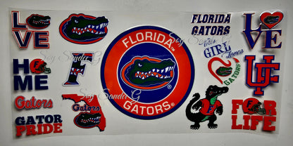 Football - UVDTF Wraps for cups/hard surfaces sticker