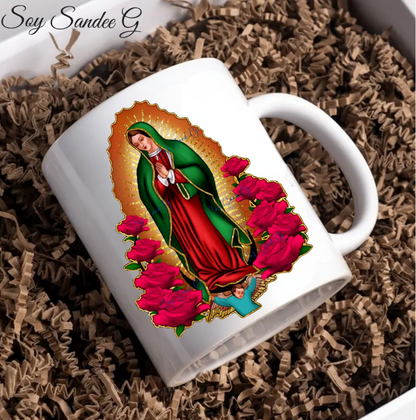 Virgen de Guadalupe - UVDTF Decal for cups/hard surfaces sticker