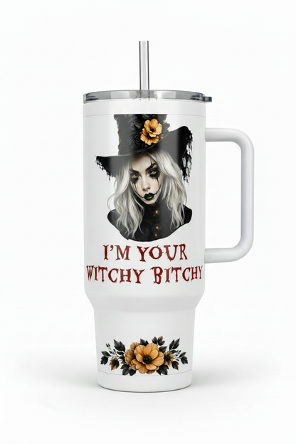 I'm Your Witchy Bitchy - UVDTF wrap for cups/hard surfaces sticker