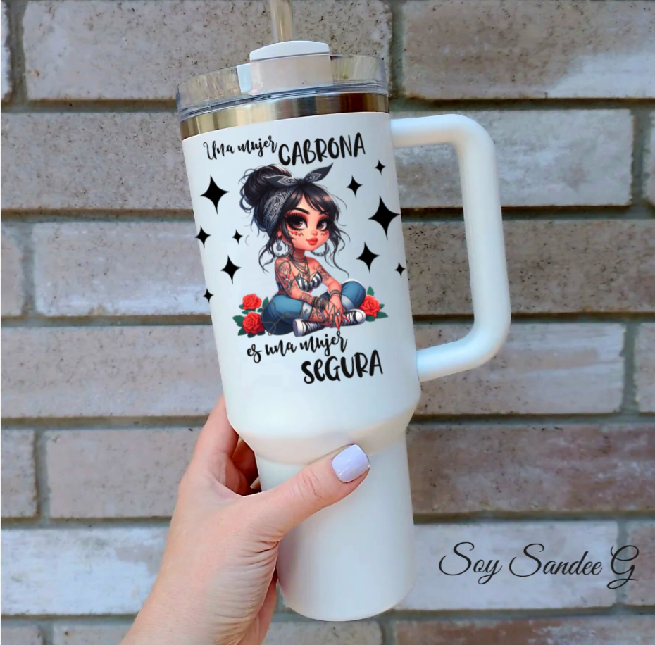 Una Mujer Cabrona - UVDTF Decal for cups/hard surfaces sticker