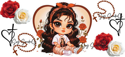 Envoltura Virgen de Guadalupe UVDTF