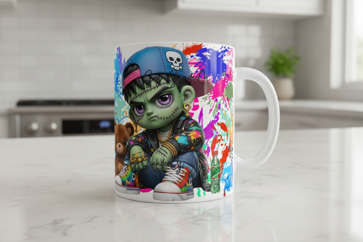 Frankie - UVDTF Wrap for cups/hard surfaces sticker