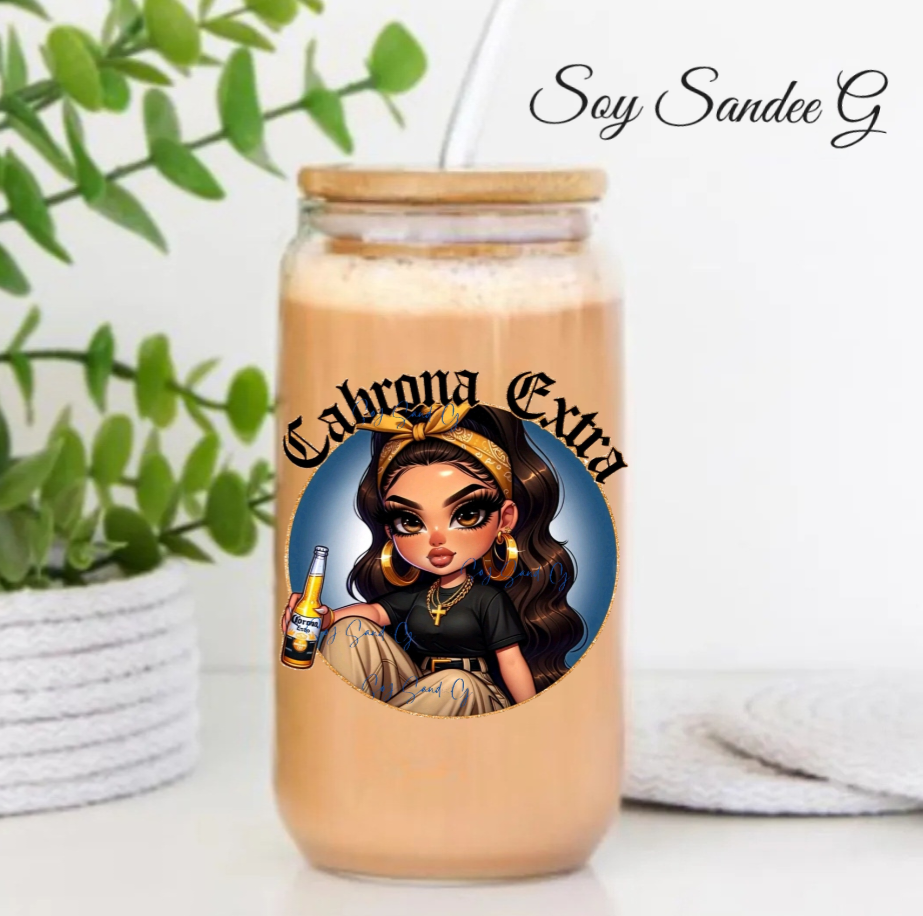 Cabrona Extra - UVDTF Decal for cups/hard surfaces sticker