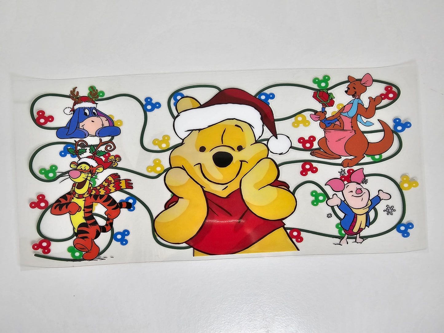 Pooh & Friends Lights UVDTF Wrap