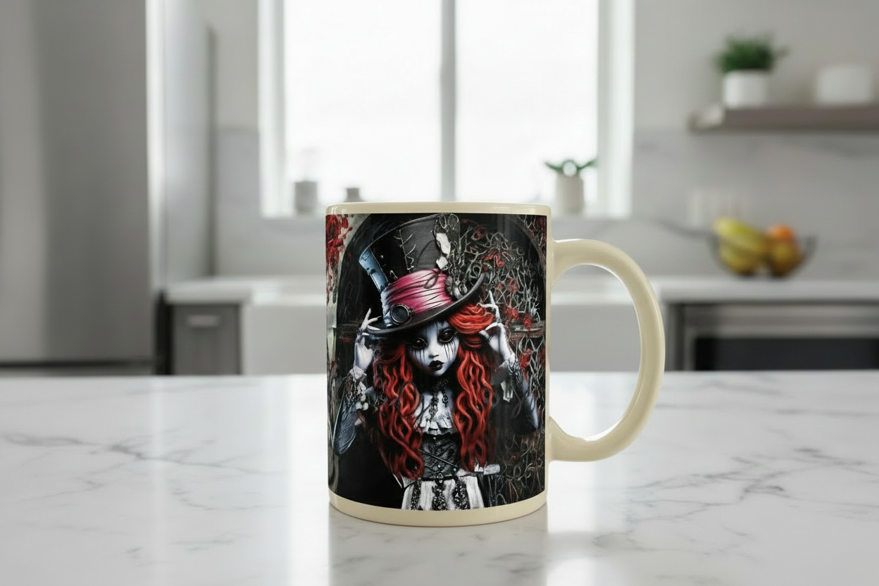 Pop Hat Cutie - UVDTF Wrap for cups/hard surfaces sticker