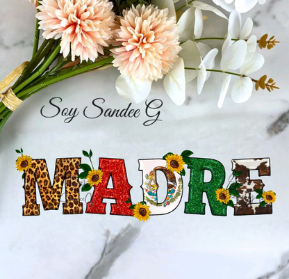 Mexican Madre - UVDTF Wrap for cups/hard surfaces sticker