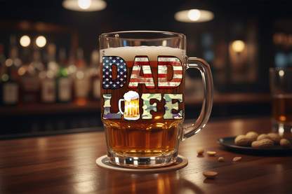 Dad Life - UVDTF decal for cups/hard surfaces sticker