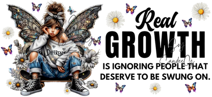 Real Growth - UVDTF Wrap for cups/hard surfaces sticker