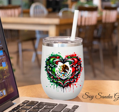 Mexican Heart - UVDTF Decal for cups/hard surfaces