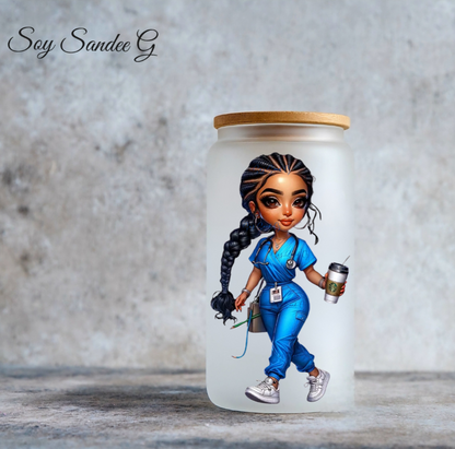 Pretty Nurse #3 - UVDTF Decal for cups/hard surfaces sticker