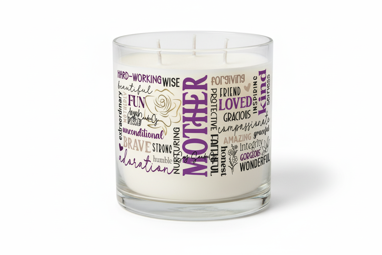 Mother (Purple) - UVDTF wrap for cups/hard surfaces sticker