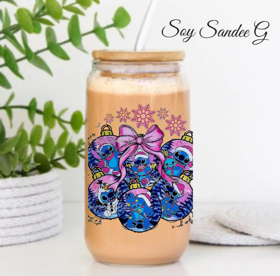 Stitch Ornaments - UVDTF Decal for cups/hard surfaces sticker