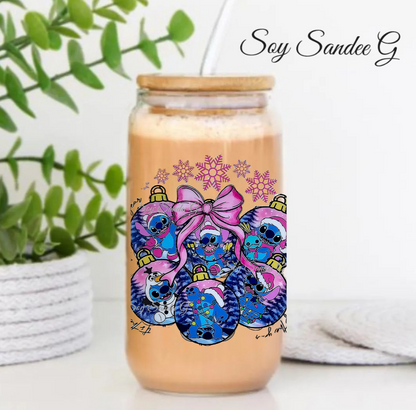 Stitch Ornaments - UVDTF Decal for cups/hard surfaces sticker
