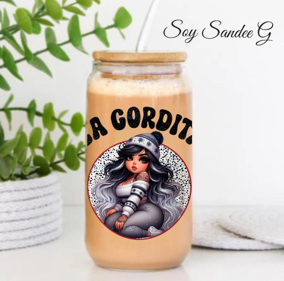 La Gordita - UVDTF Decal for cups/hard surfaces sticker