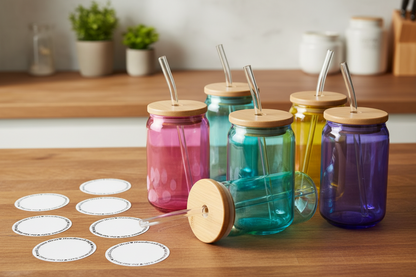 Cup Care - UVDTF Decal with cup instructions sticker