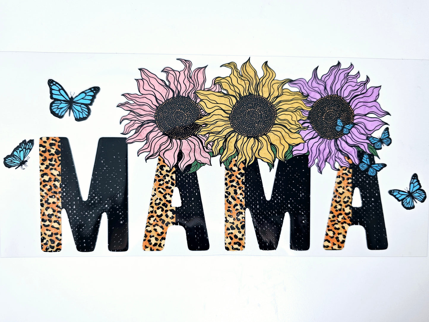 Manta UVDTF de Mama Sunflowers